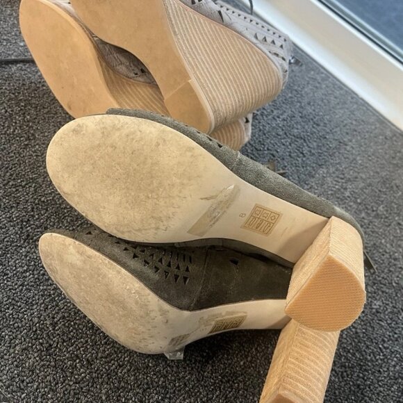 Jeffrey Campbell Open Toe Boots Size 8 - 2 Pairs - Picture 4 of 4